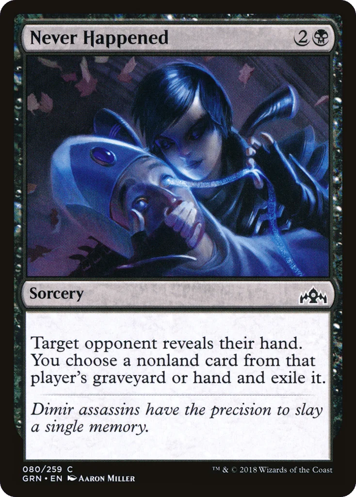 Never Happened · Guilds of Ravnica