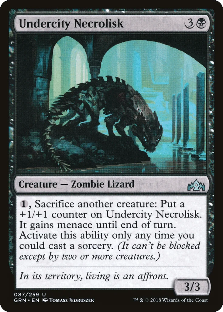Undercity Necrolisk · Guilds of Ravnica