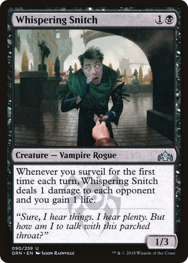 Whispering Snitch · Guilds of Ravnica