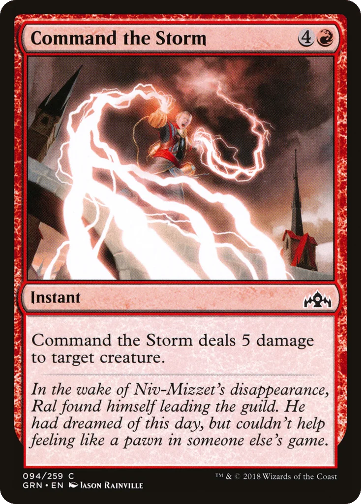 Command the Storm · Guilds of Ravnica