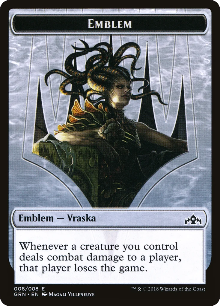 Vraska, Golgari Queen Emblem · Guilds of Ravnica