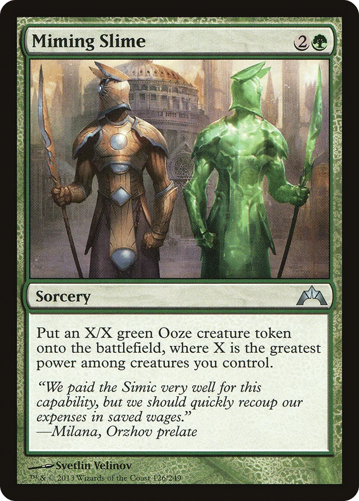 Miming Slime · Gatecrash