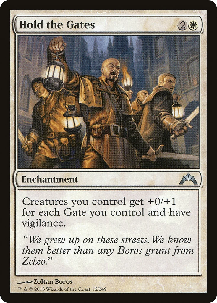 Hold the Gates · Gatecrash