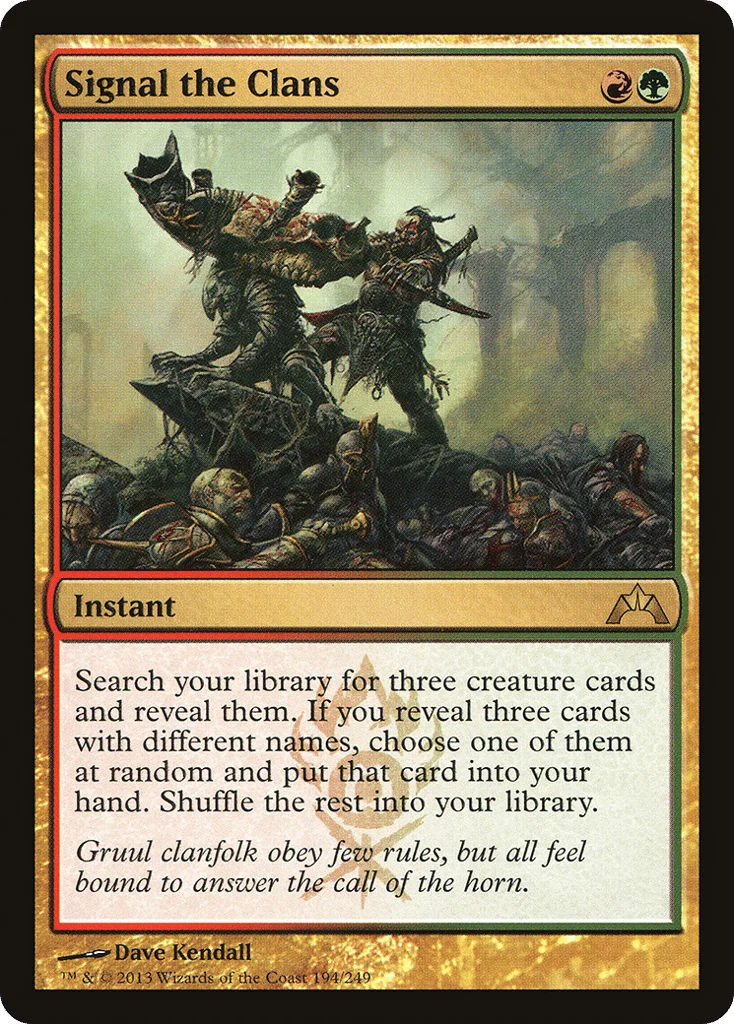 Signal the Clans · Gatecrash