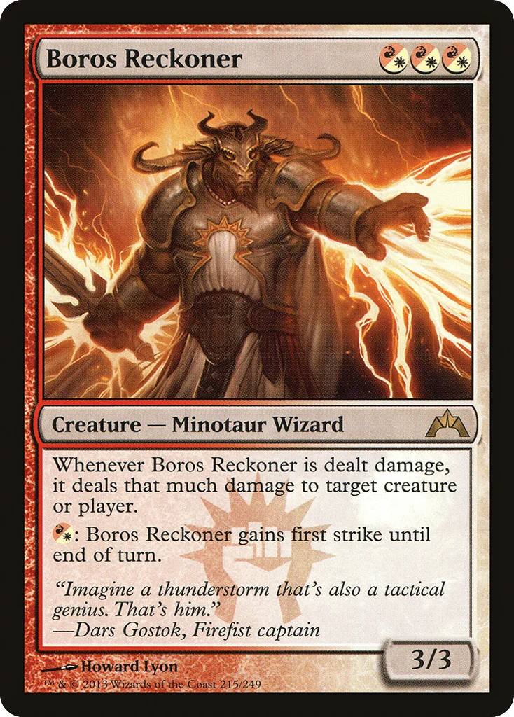 Boros Reckoner · Gatecrash