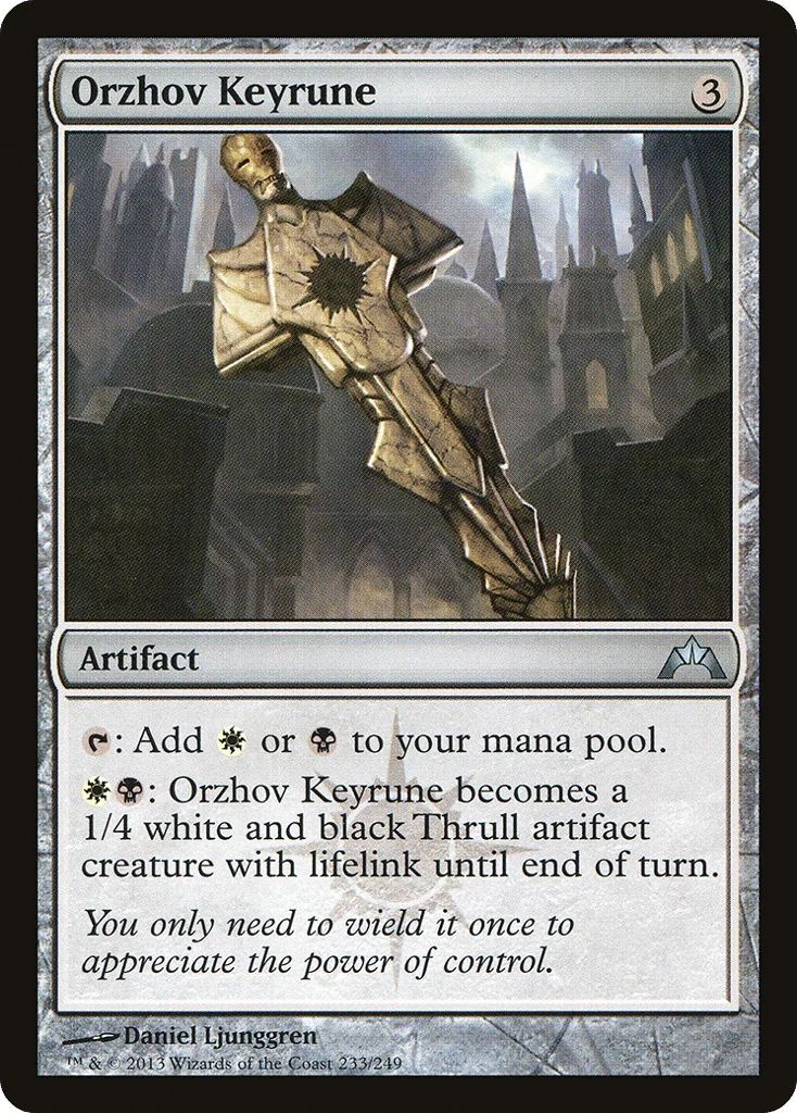 Orzhov Keyrune · Gatecrash