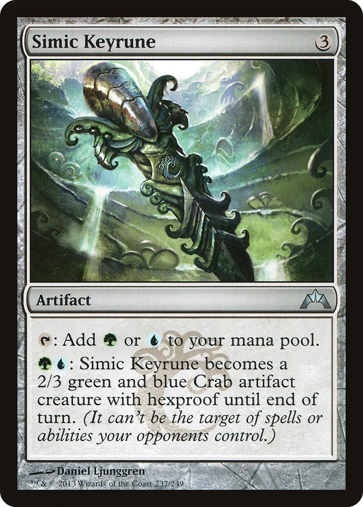 Simic Keyrune · Gatecrash