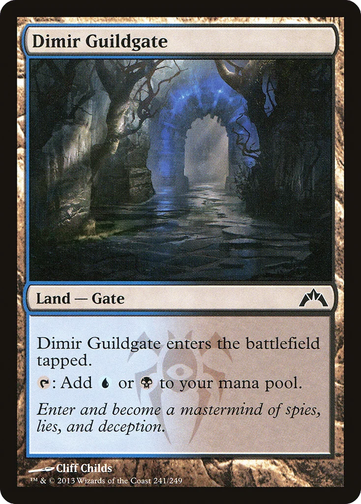 Dimir Guildgate · Gatecrash
