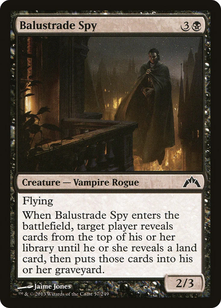 Balustrade Spy · Gatecrash