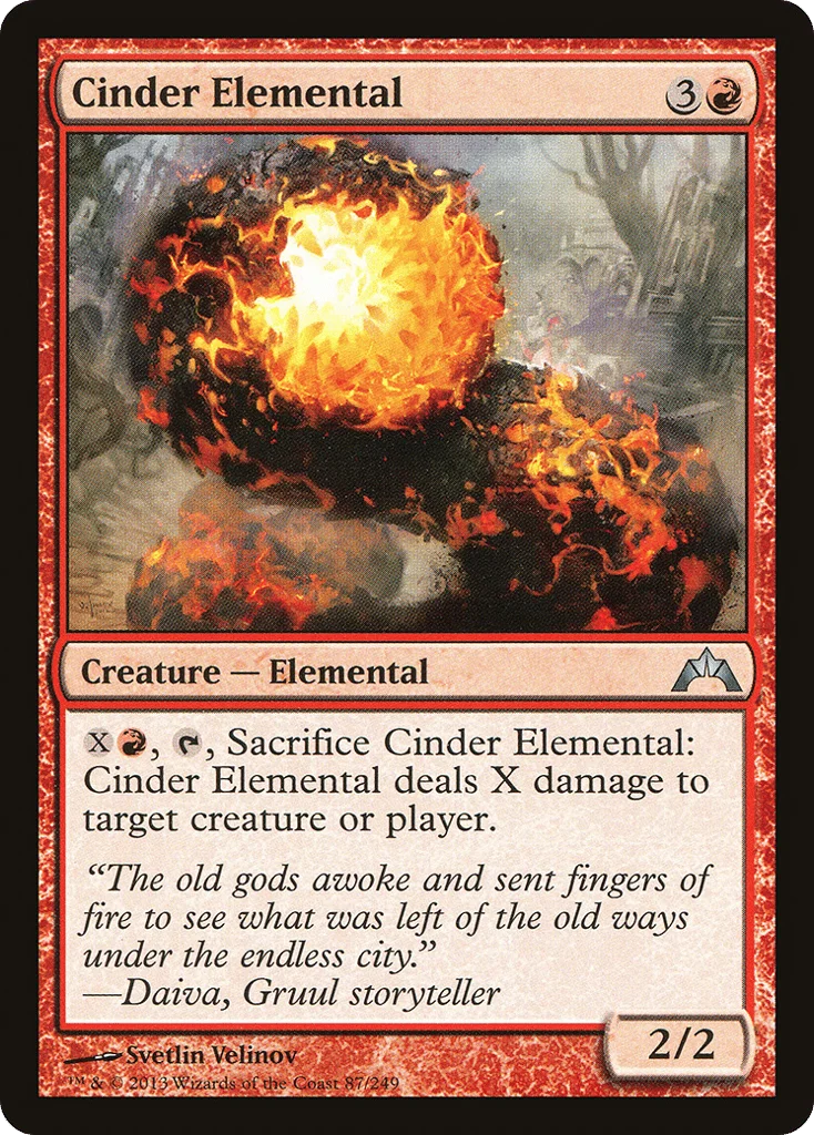 Cinder Elemental · Gatecrash