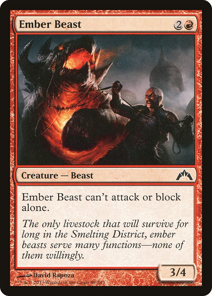 Ember Beast · Gatecrash