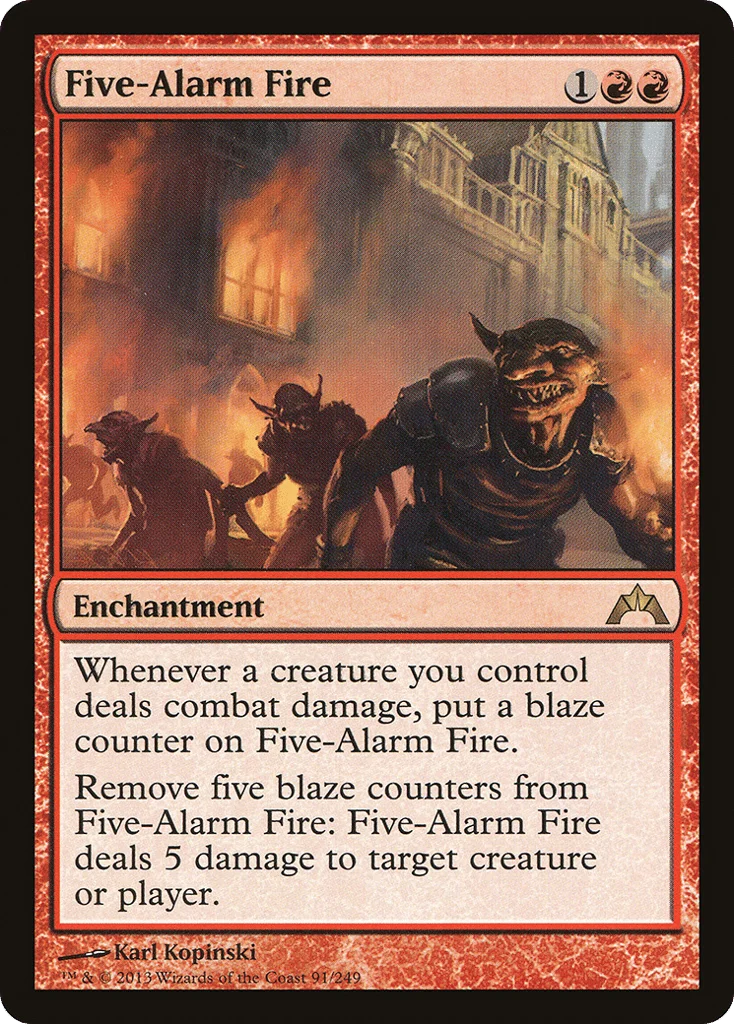 Five-Alarm Fire · Gatecrash