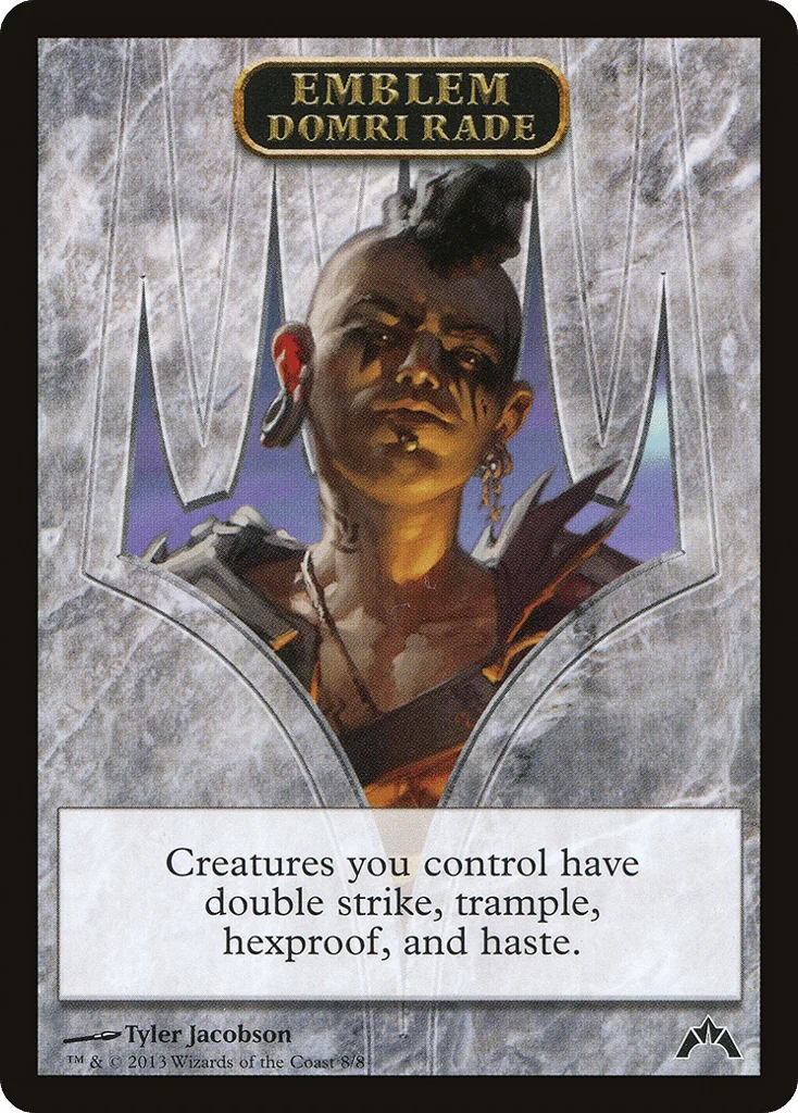Domri Rade Emblem · Gatecrash