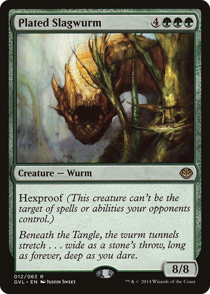 Plated Slagwurm · Duel Decks Anthology: Garruk vs. Liliana