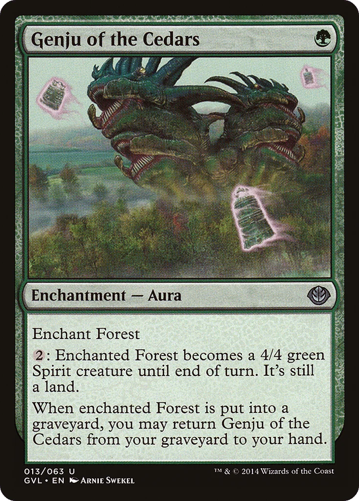 Genju of the Cedars · Duel Decks Anthology: Garruk vs. Liliana