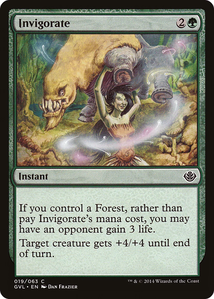 Invigorate · Duel Decks Anthology: Garruk vs. Liliana