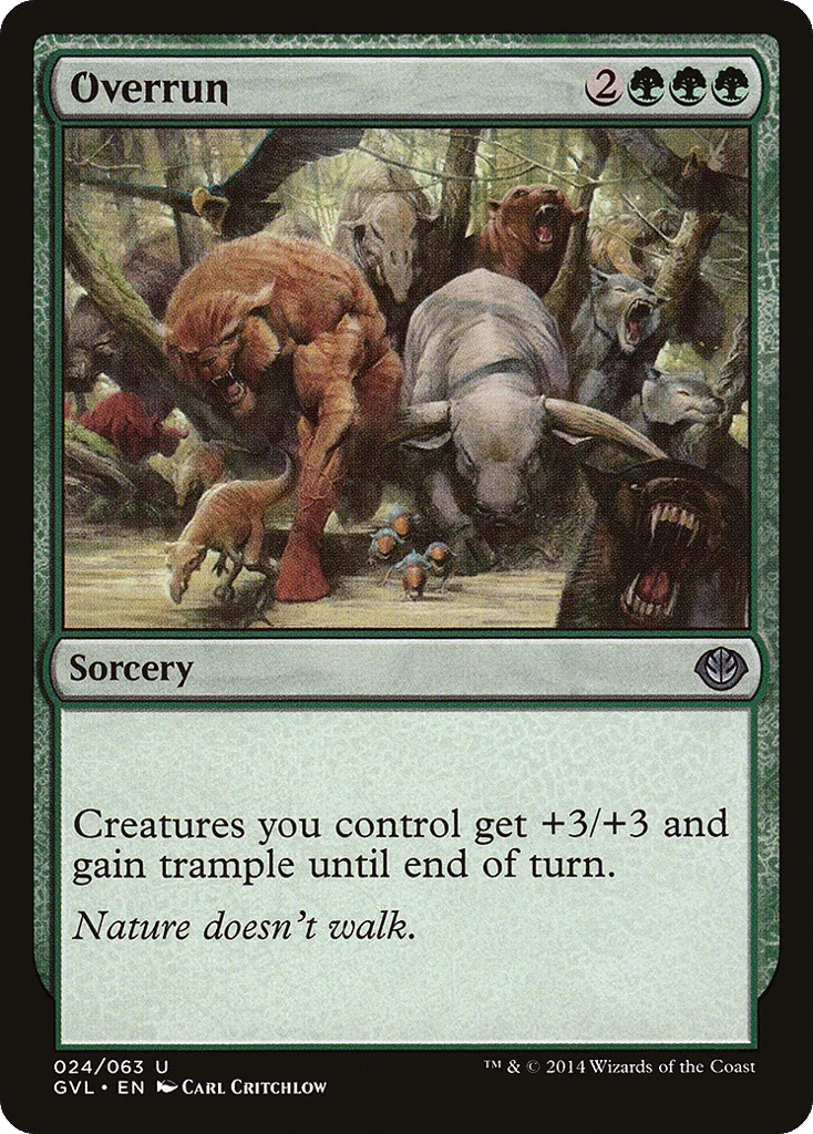 Overrun · Duel Decks Anthology: Garruk vs. Liliana