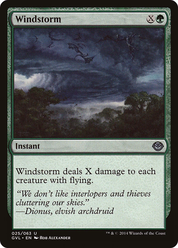 Windstorm · Duel Decks Anthology: Garruk vs. Liliana