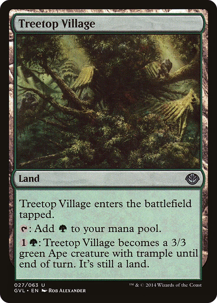 Treetop Village · Duel Decks Anthology: Garruk vs. Liliana