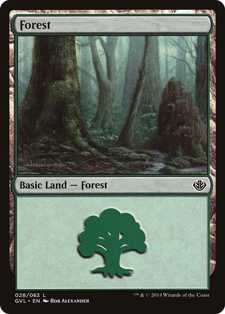 Forest · Duel Decks Anthology: Garruk vs. Liliana