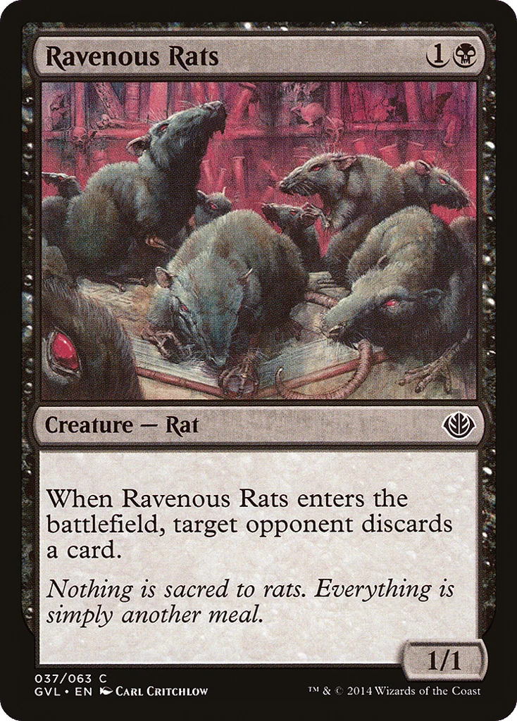 Ravenous Rats · Duel Decks Anthology: Garruk vs. Liliana