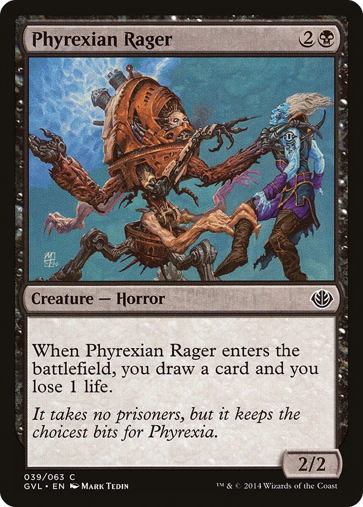 Phyrexian Rager · Duel Decks Anthology: Garruk vs. Liliana