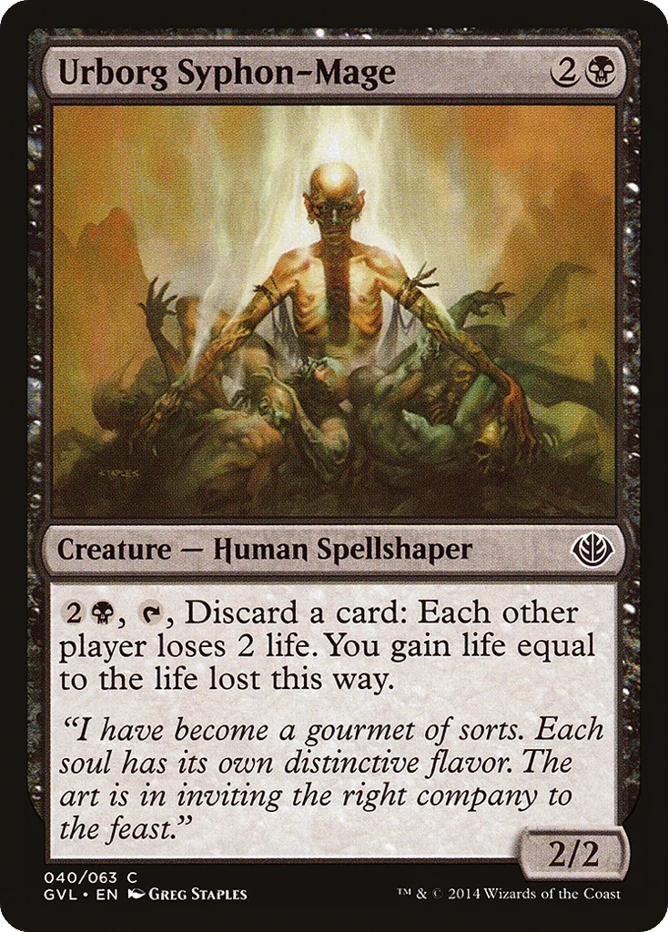 Urborg Syphon-Mage · Duel Decks Anthology: Garruk vs. Liliana