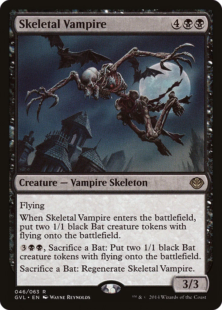 Skeletal Vampire · Duel Decks Anthology: Garruk vs. Liliana