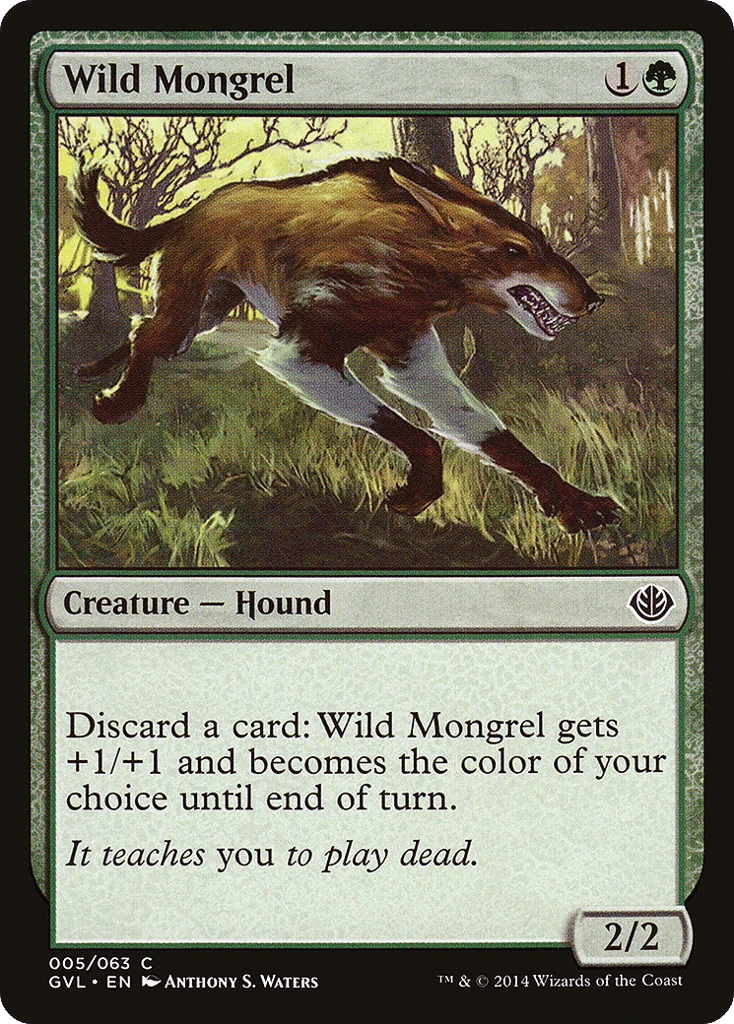 Wild Mongrel · Duel Decks Anthology: Garruk vs. Liliana