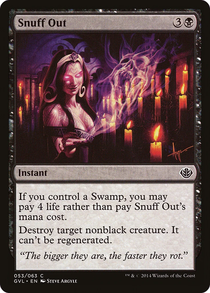 Snuff Out · Duel Decks Anthology: Garruk vs. Liliana
