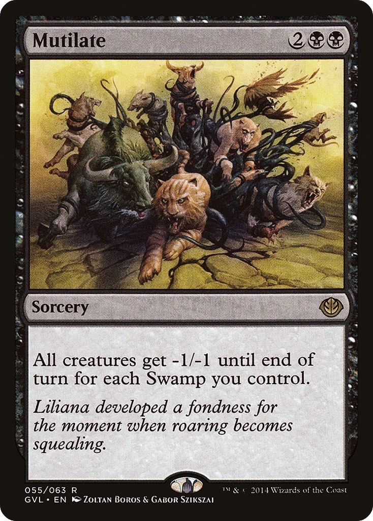 Mutilate · Duel Decks Anthology: Garruk vs. Liliana