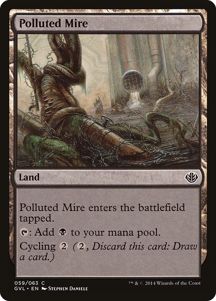 Polluted Mire · Duel Decks Anthology: Garruk vs. Liliana