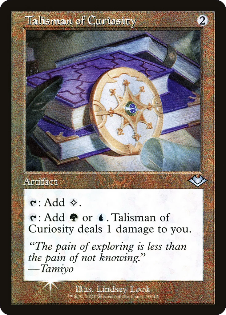 Talisman of Curiosity · Modern Horizons 1 Timeshifts