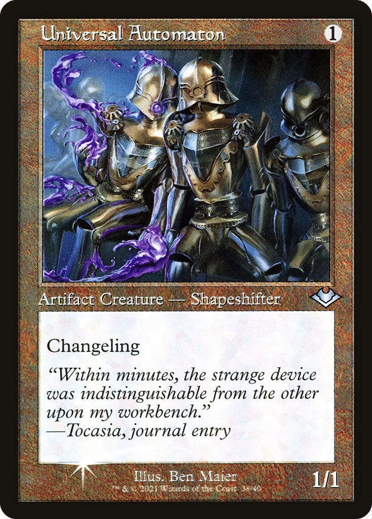 Universal Automaton · Modern Horizons 1 Timeshifts