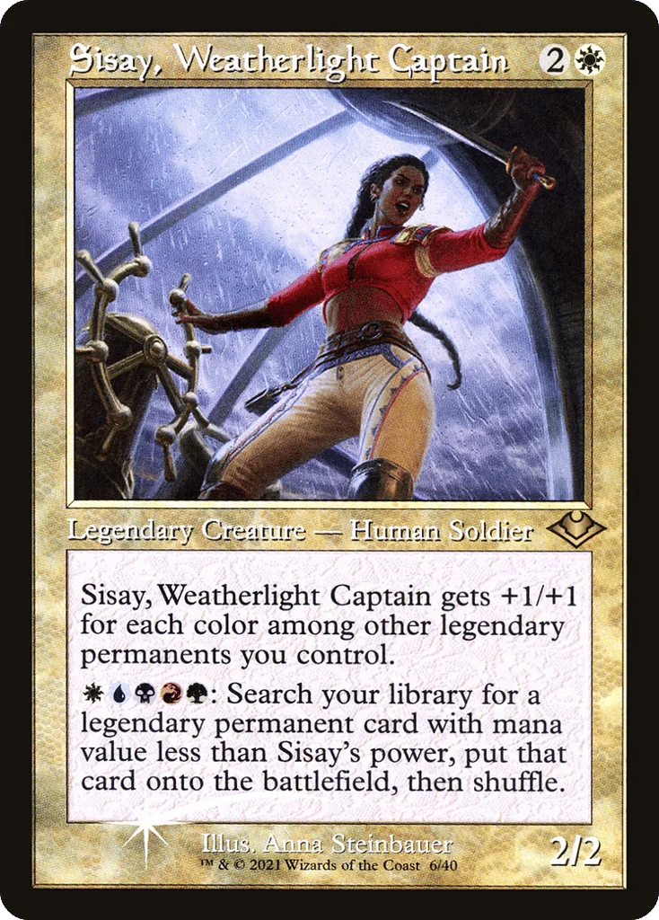 Sisay, Weatherlight Captain · Modern Horizons 1 Timeshifts