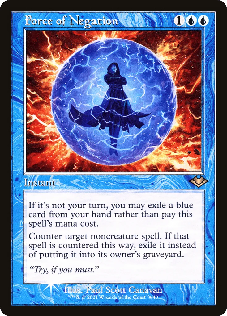 Force of Negation · Modern Horizons 1 Timeshifts