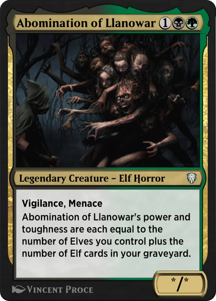 Abomination of Llanowar · Historic Anthology 4