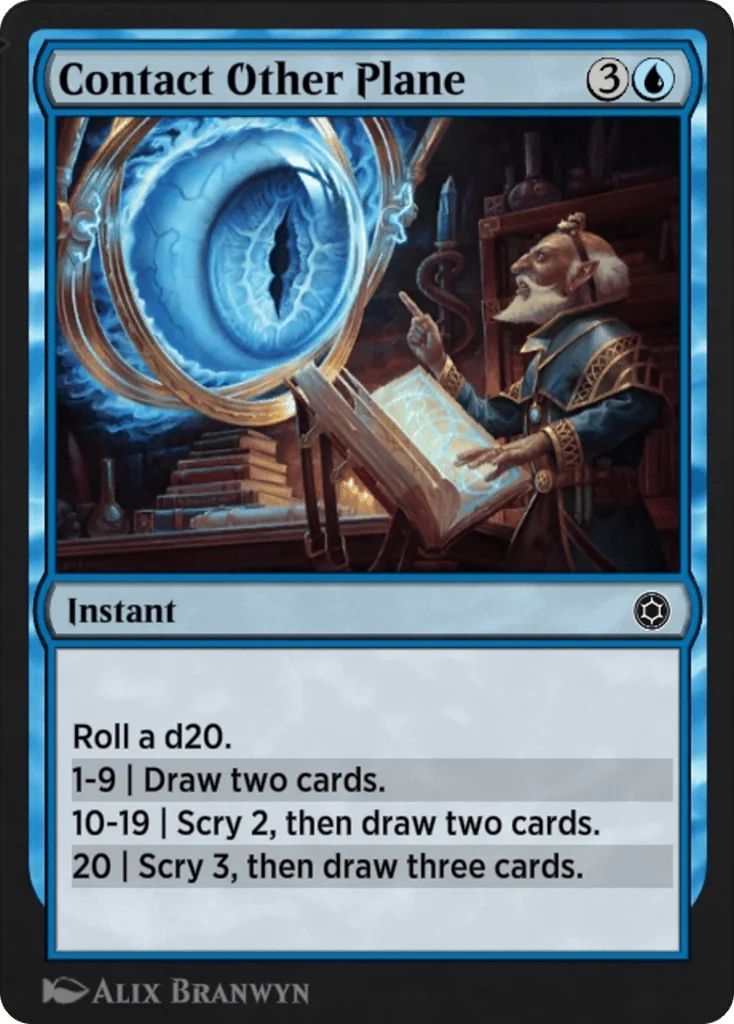 Contact Other Plane · Alchemy Horizons: Baldur's Gate