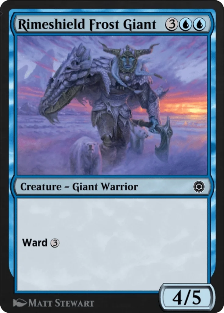 Rimeshield Frost Giant · Alchemy Horizons: Baldur's Gate
