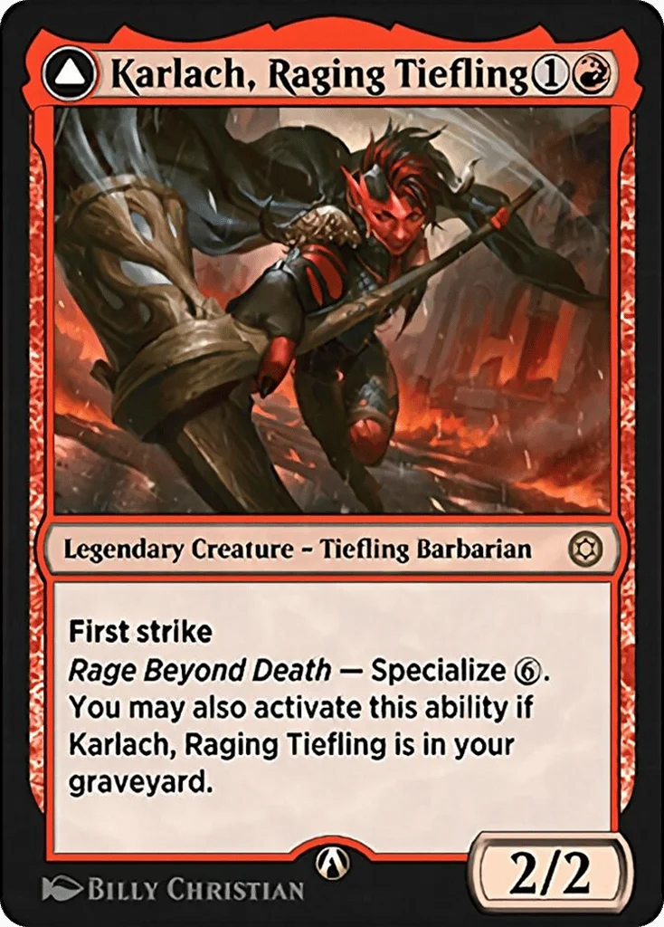 Karlach, Raging Tiefling · Alchemy Horizons: Baldur's Gate