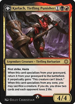 Karlach, Tiefling Punisher