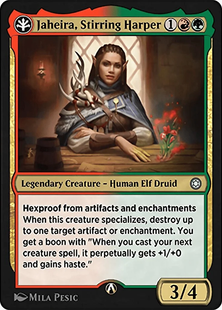 Jaheira, Stirring Harper · Alchemy Horizons: Baldur's Gate