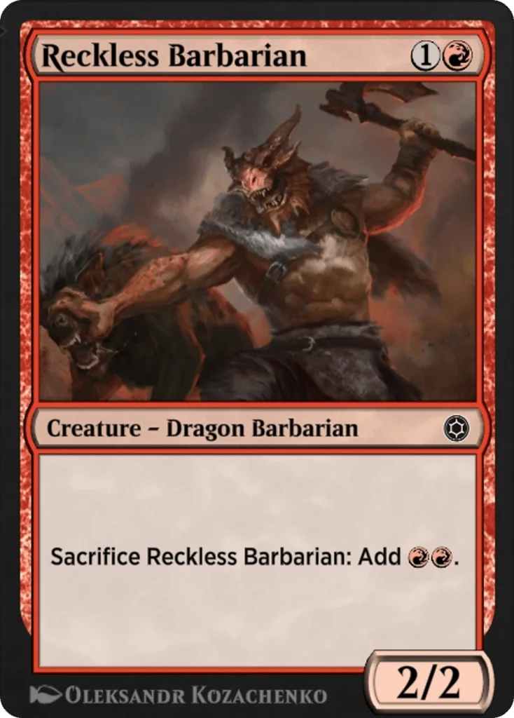 Reckless Barbarian · Alchemy Horizons: Baldur's Gate
