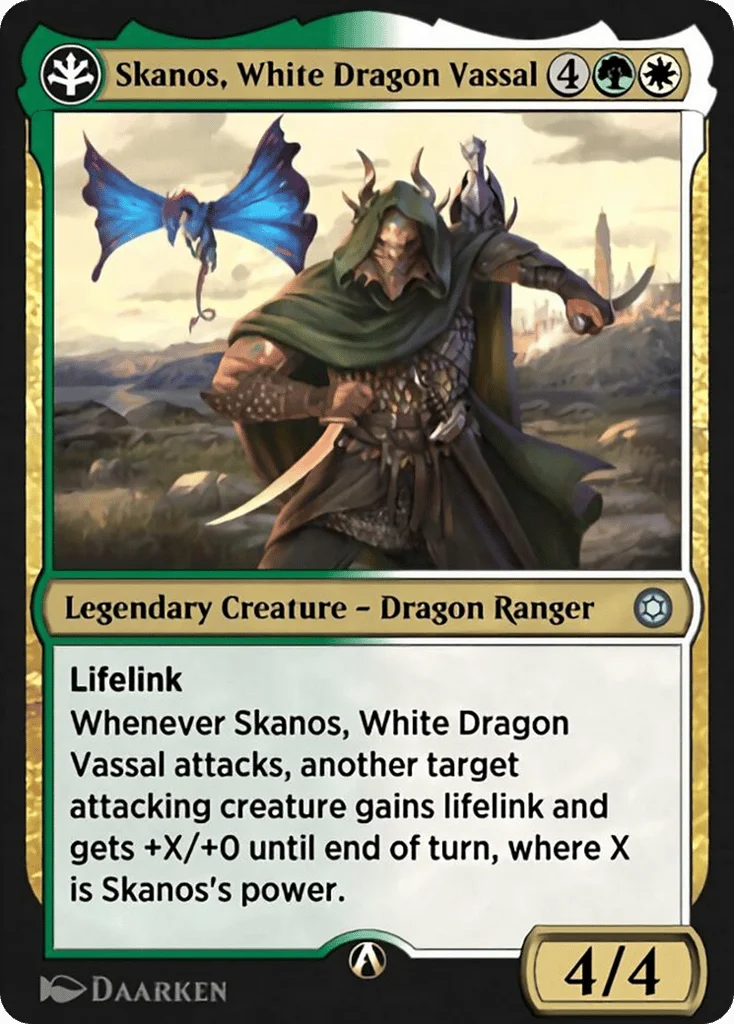 Skanos, White Dragon Vassal · Alchemy Horizons: Baldur's Gate
