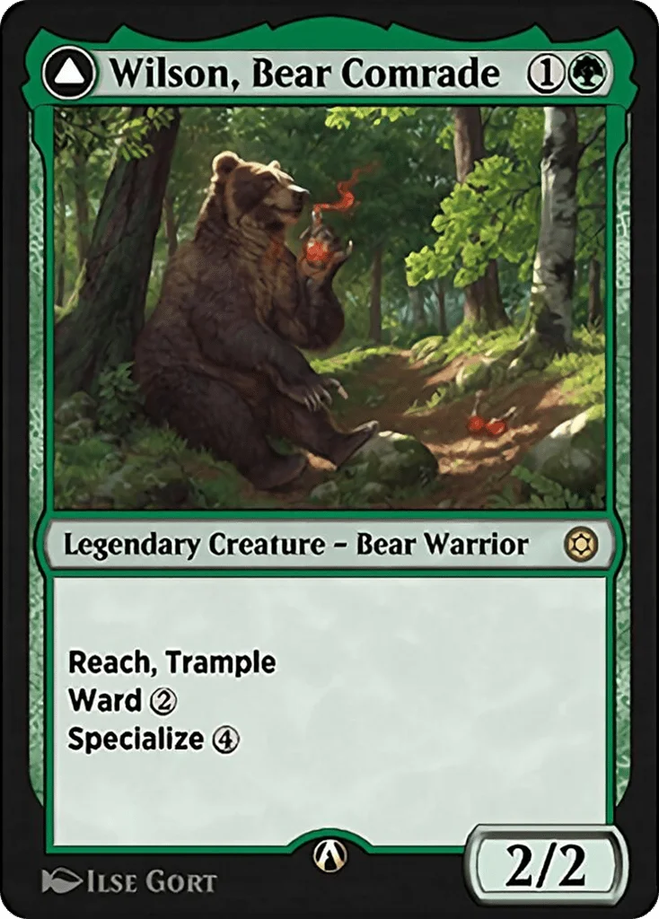 Wilson, Bear Comrade · Alchemy Horizons: Baldur's Gate
