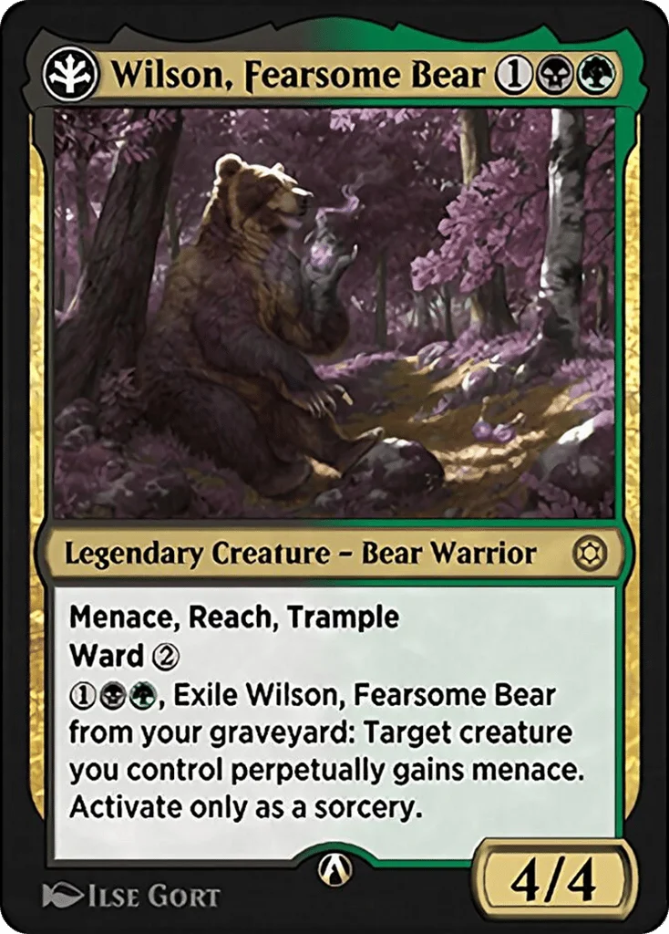 Wilson, Fearsome Bear · Alchemy Horizons: Baldur's Gate