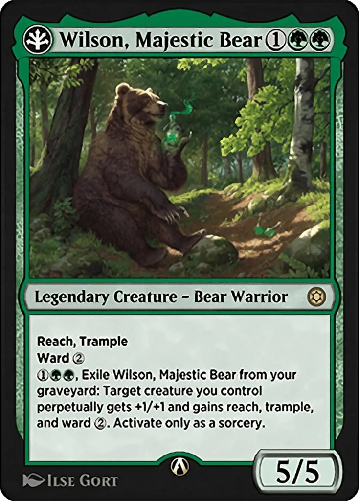 Wilson, Majestic Bear · Alchemy Horizons: Baldur's Gate