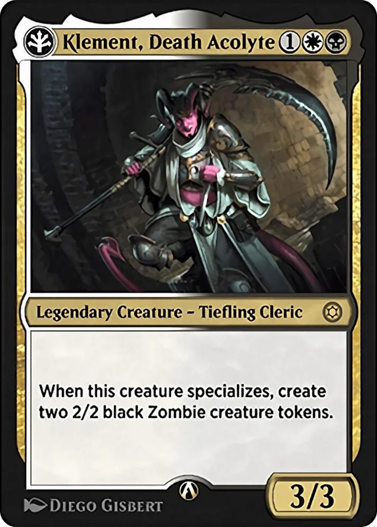 Klement, Death Acolyte · Alchemy Horizons: Baldur's Gate