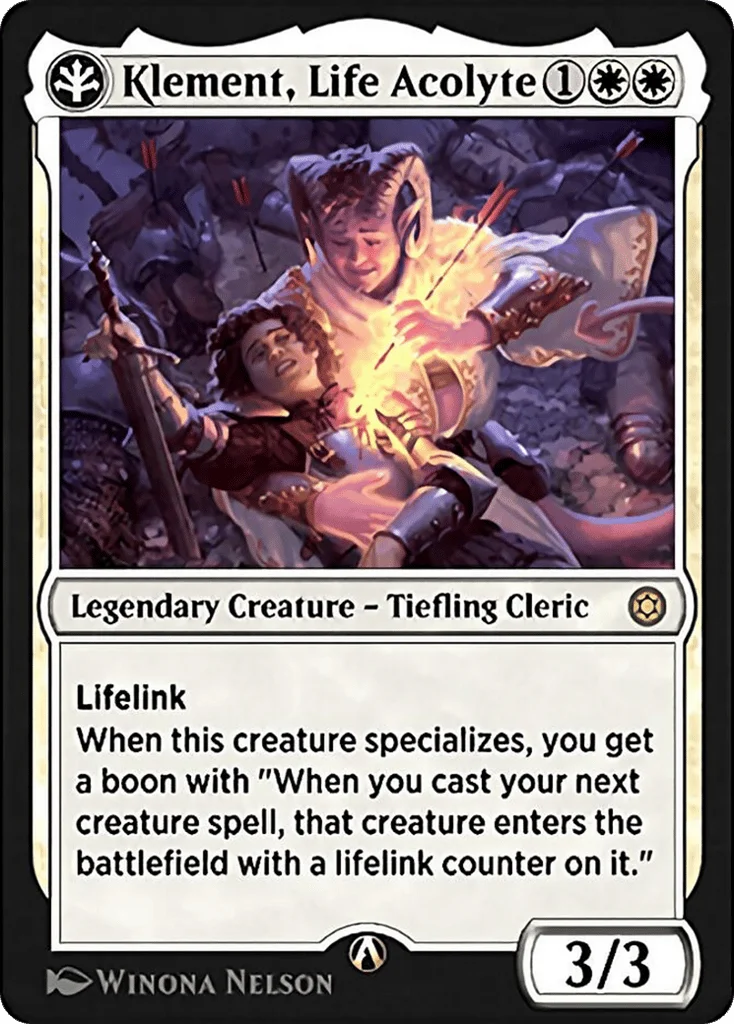Klement, Life Acolyte · Alchemy Horizons: Baldur's Gate