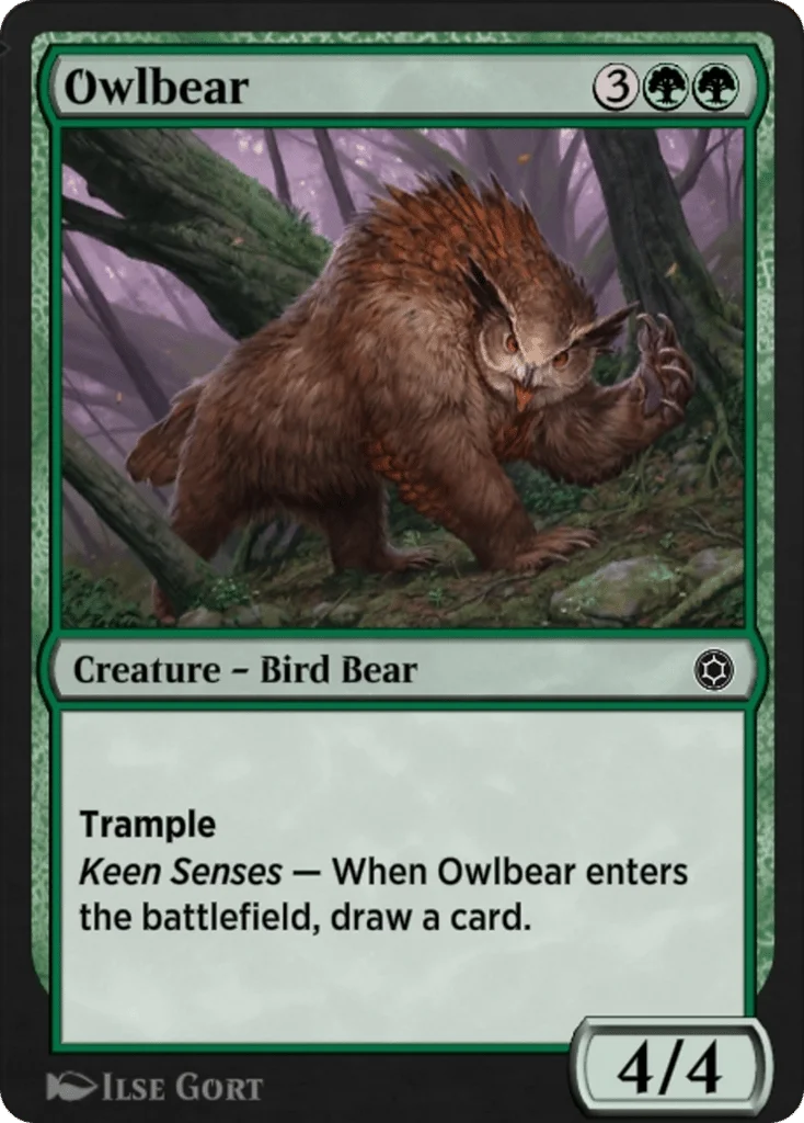 Owlbear · Alchemy Horizons: Baldur's Gate